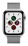 Apple Watch Series 5 44mm - Silver Stainless - Stainless Milanese