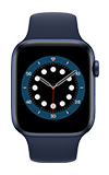 Apple Watch Series 6 - 44mm - Blue Aluminum - Deep Navy Sport