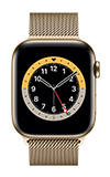 Apple Watch Series 6 - 44mm - Gold Stainless - Gold Milanese