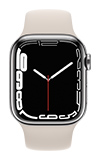 Apple Watch Series 7 - 41mm - Silver Stainless Starlight Sport
