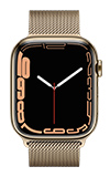 Apple Watch Series 7 - 45mm - Gold Stainless Gold Milanese