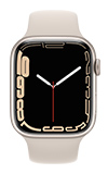 Apple Watch Series 7 - 45mm - Starlight Aluminum Starlight Sport