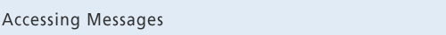 Accessing Messages