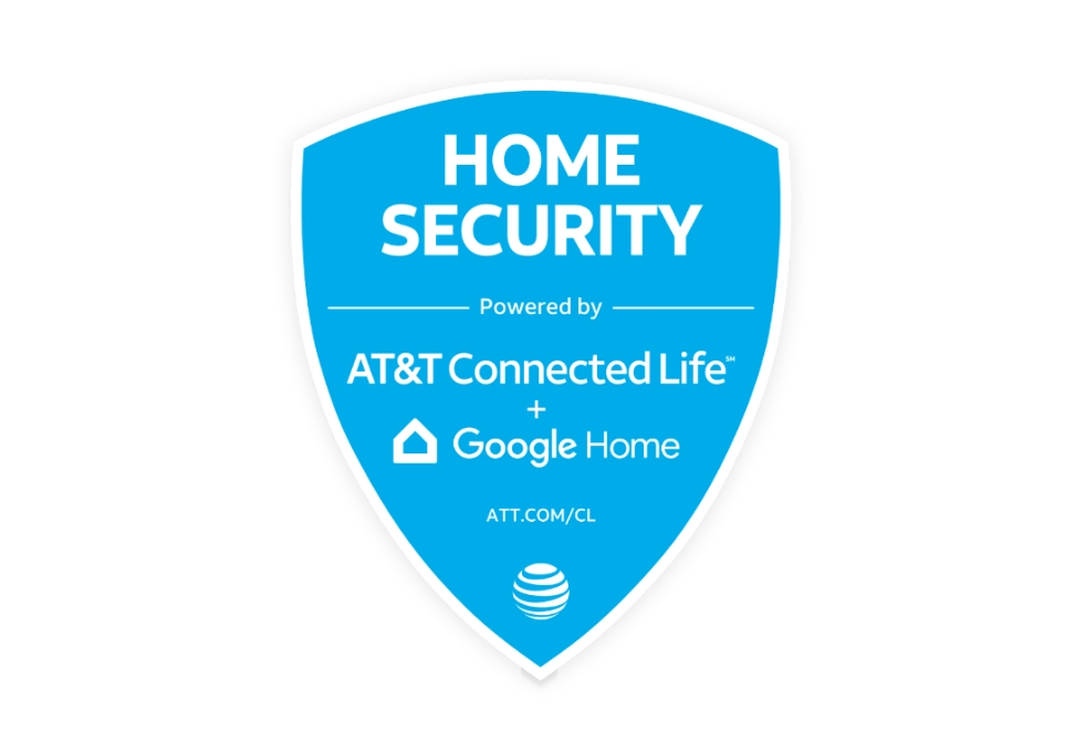 Sticker – AT&T Connected Life℠ + Google Home
