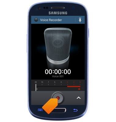 Preparation linear album Samsung Galaxy S III Mini (G730A) - Record a voice memo - AT&T