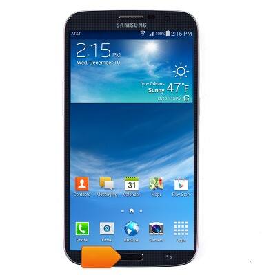 Samsung Galaxy Mega (I527) - Ver o cerrar aplicaciones que se están  ejecutando - AT&T