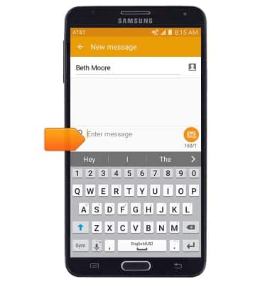 Struikelen Dakloos vervaldatum Samsung Galaxy Note 3 (N900A) - Keyboard & typing - AT&T