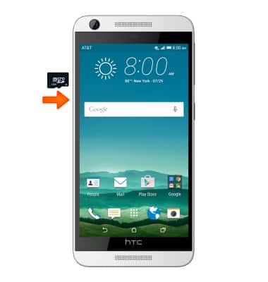 zone Dim Reporter HTC Desire 626 (0PM912000) - Backup and restore with memory card - AT&T