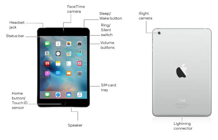 Apple Ipad Mini Diagram