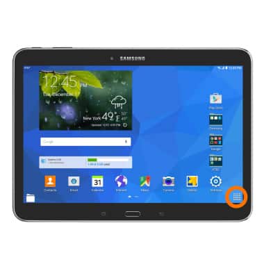 Samsung Galaxy Tab 4 (T537A) - Hancom Office - AT&T