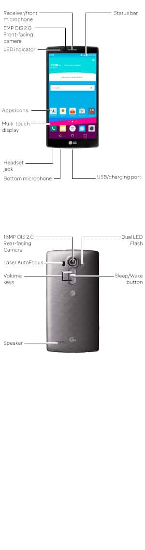 LG G4 (H810) - Reset device - AT&T