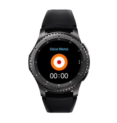 Useful Vibrate bust Samsung Gear S3 frontier (R765A) - Voice Notes - AT&T