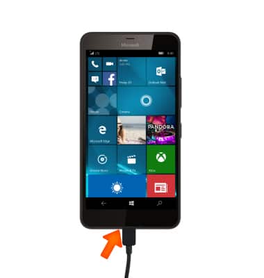Câble Micro USB de 2m pour montre Microsoft Lumia 640 / 640 XL / 650 / 550  / 540 / 532 / 435 data et charge 2A gris en PVC