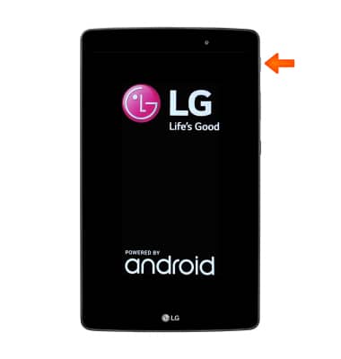 LG G Pad X 8.0 (V520) - Power Device On or Off - AT&T