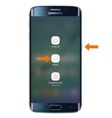did not notice defeat Unreadable Samsung Galaxy S6 edge (G925A) - Reset Device - AT&T
