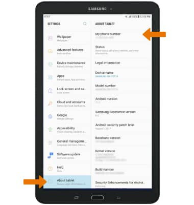 Samsung Galaxy Tab E 8.0 (T377A) - Find IMEI, Serial Number & Phone