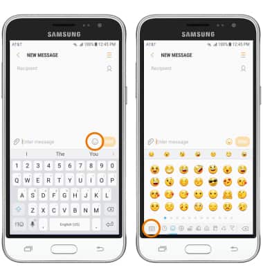 Samsung Galaxy J3 16 J3a Keyboard Typing At T
