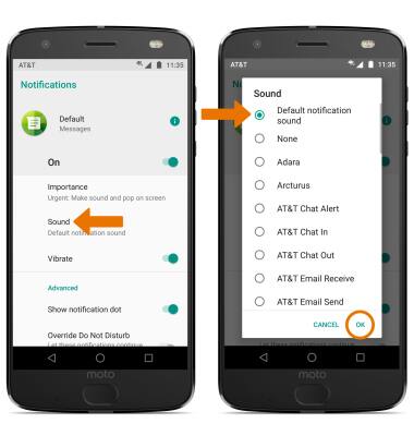 Motorola Moto Z2 Force Edition (XT1789) - Messaging Settings