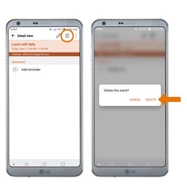 LG G6 (H871 / H871S) - Calendar - AT&T