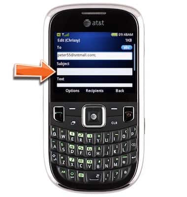 ZTE Z431 - Send email - AT&T