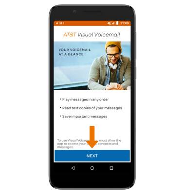 Alcatel idealXtra (5059R) - Set Up Voicemail - AT&T
