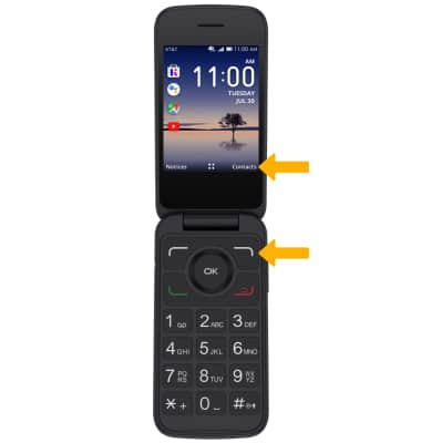 alcatel smartflip 4052r att features