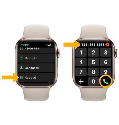 Apple Watch Series 5 (40 mm / 44 mm) - Realizar y recibir una llamada - AT\u0026T