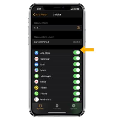 Apple Watch SE (40 mm / 44 mm) - Ver y administrar datos - AT\u0026T