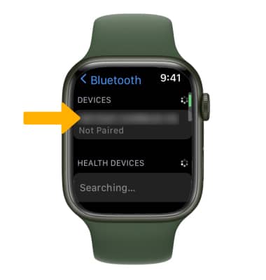 bluetooth on apple watch 3