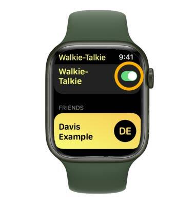 Apple Watch Series 7 (41mm / 44mm) - Walkie Talkie - AT\u0026T