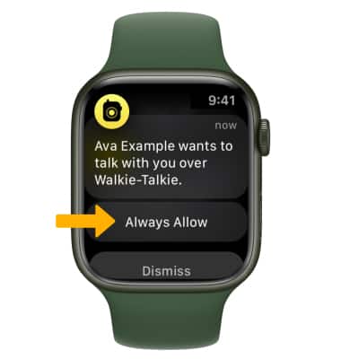Waarneembaar Eigendom Symptomen Apple Watch Series 7 (41mm / 44mm) - Walkie Talkie - AT&T