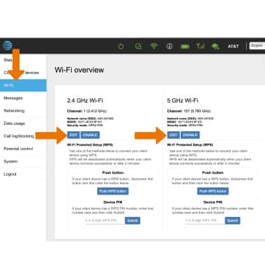 (IFWA40) - Modem & Settings - AT&T