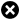 ícono X