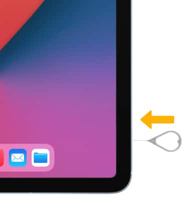 Apple iPad Air (4th Gen) - Insert SIM Card - AT&T