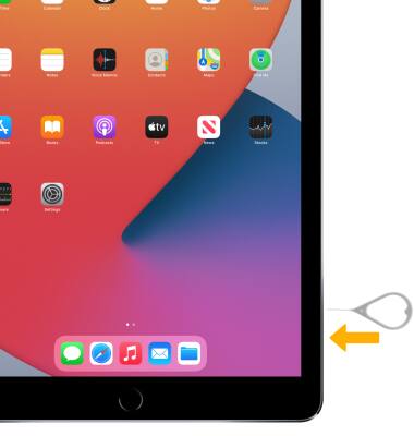 Apple iPad (7th Gen) - Insert SIM Card - AT&T