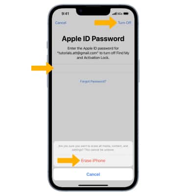 Apple iPhone 14 - Reset Device - AT&T