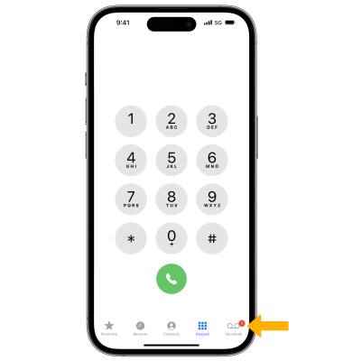 Apple iPhone 14 Pro Max - Access Voicemail - AT&T