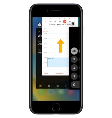 Apple iPhone SE (3rd Gen) - View or Close Running Apps - AT&T