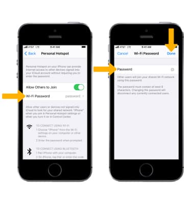 Apple iPhone SE (2016) - Personal Hotspot - AT&T