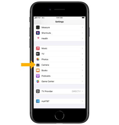 Apple Iphone Se Camera Video Settings At T
