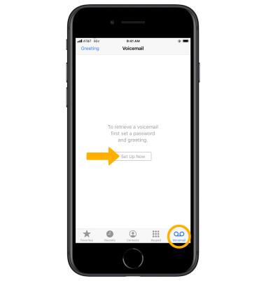 Apple iPhone SE (2020) - Set Up Voicemail - AT&T