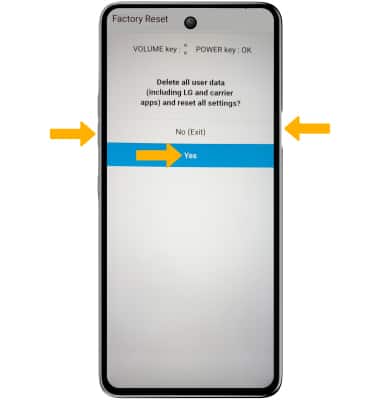 LG K92 5G (LM-K920AM) - Reset Device - AT&T
