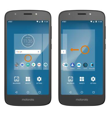 Motorola Moto e5 play (XT1921-2) - Conoce y personaliza la pantalla de  inicio - AT&T