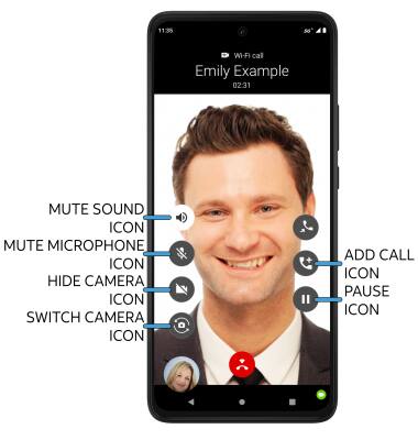 Motorola edge (2022) (XT2205-2) - Make & Receive an AT&T Video Call - AT&T