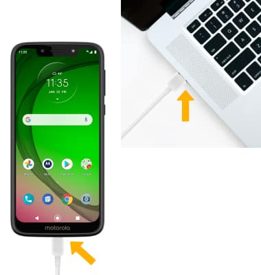 android swipe on usb touchpad