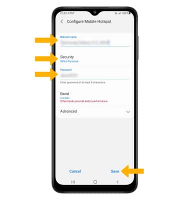 Samsung Galaxy A12 (SM-A125U) - Mobile Hotspot - AT&T