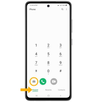 Samsung Galaxy A52 5G (SM-A526U) - Set Up Voicemail - AT&T