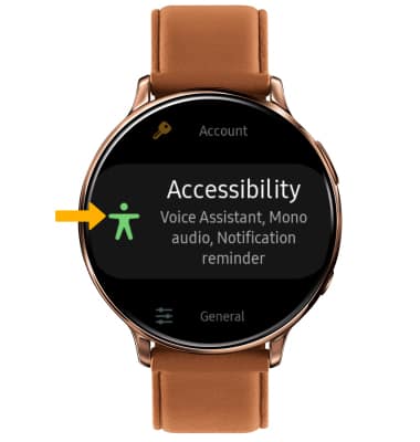 galaxy watch accessibility