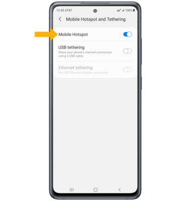Samsung Galaxy S20 Fe 5g Sm G781u Mobile Hotspot At T