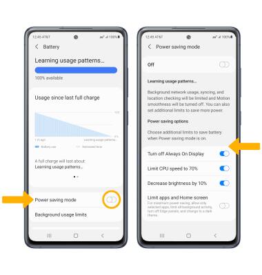 Samsung Galaxy S20 Fe 5g Sm G781u Optimize Battery Life At T